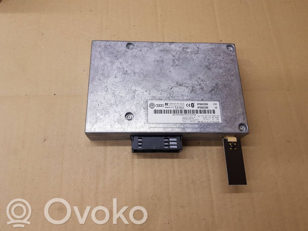 Audi A3 S3 A3 Sportback 8P Bluetooth control unit module 