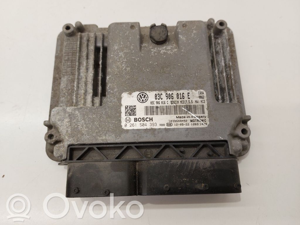 Engine control unit/module   03C906016E,03C906016C
