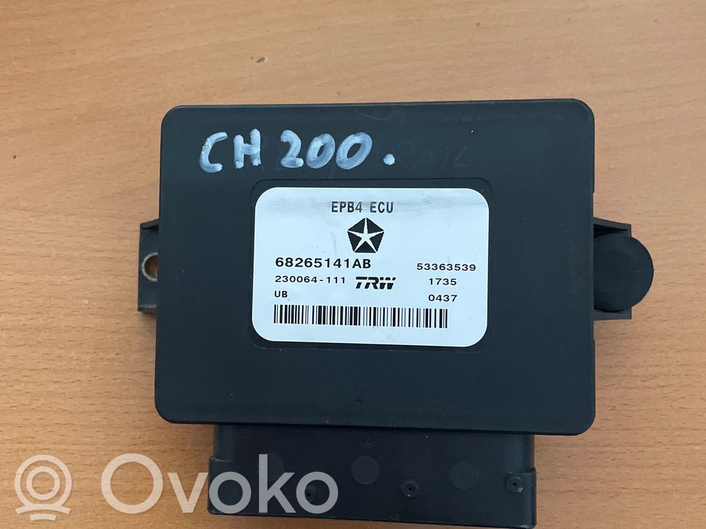 Brake system control unit/module   68265141AB,53363539,230064111