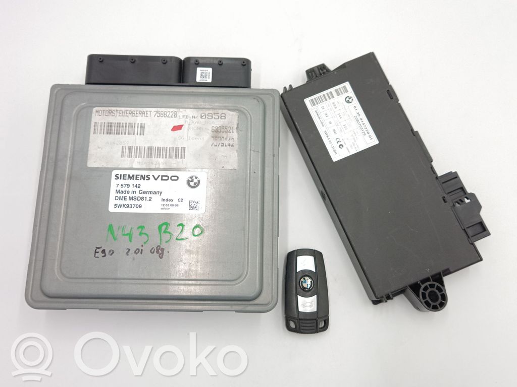 BMW 3 E90 E91 Kit cu ECU motor și set închidere uși 