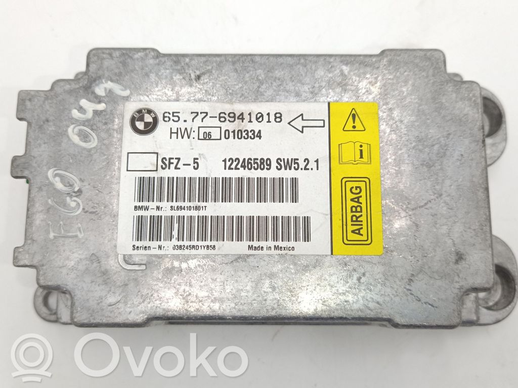 Airbag control unit/module   65776941018,6941018,65776976464,6976464