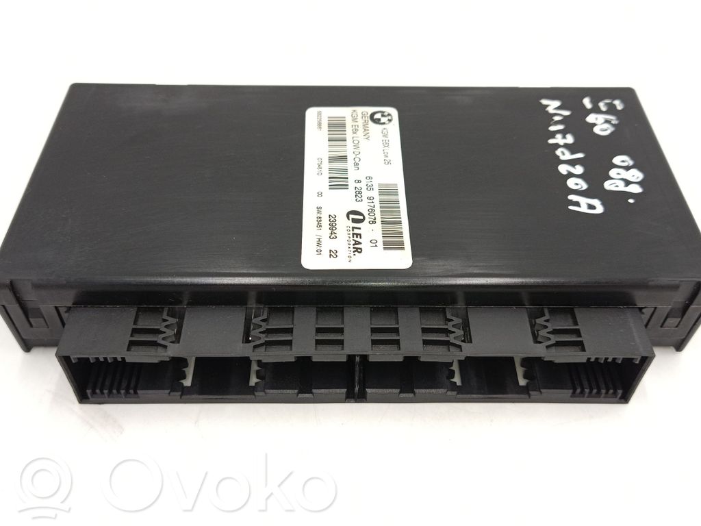 Comfort/convenience module   61359176078,9176078,61359221110,9221110