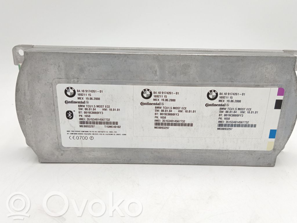 Unidad de control/módulo de bluetooth   84109174261,9174261,84109231093,9231093