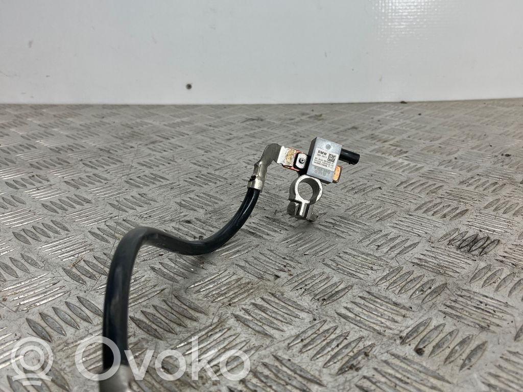 BMW X5 F15 Cablu cu bornă negativă (baterie) 