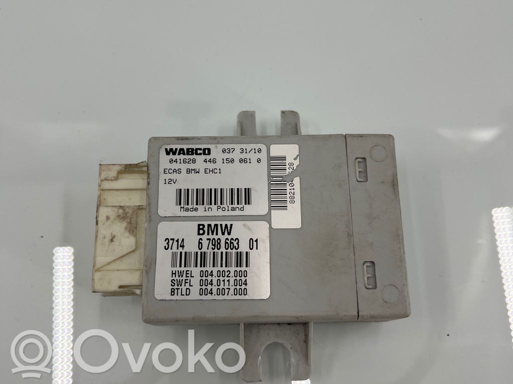 BMW 5 F10 F11 Sterownik / Moduł tylnego zawieszenia pneumatycznego 