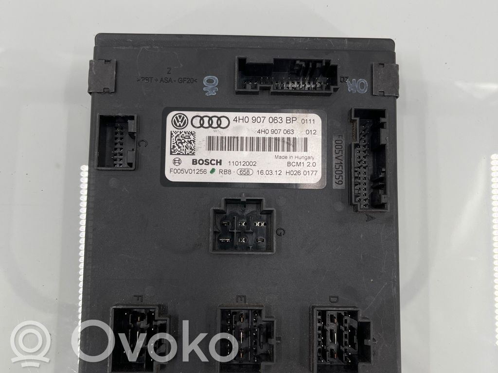 Audi A6 S6 C7 4G Moduł / Sterownik komfortu 