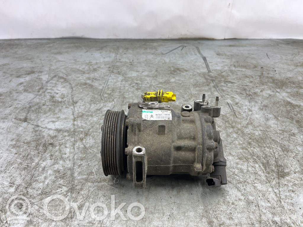 Peugeot 407 Ilmastointilaitteen kompressorin pumppu (A/C) 