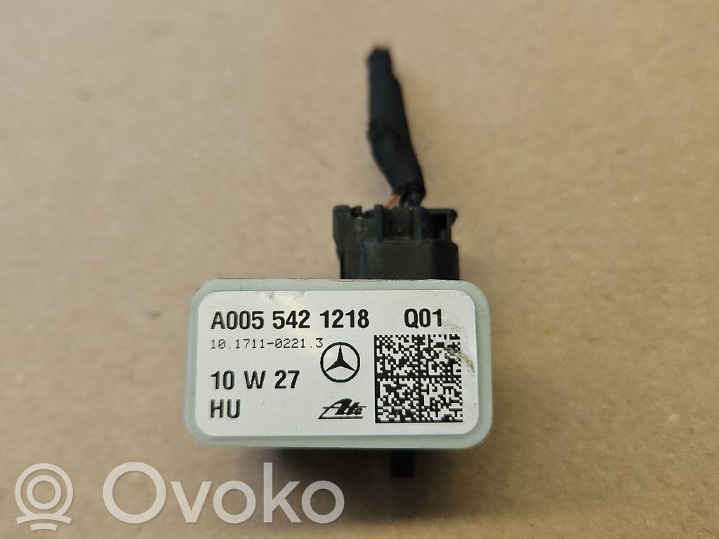 Mercedes-Benz GL X164 Sensor impacto/accidente para activar Airbag 