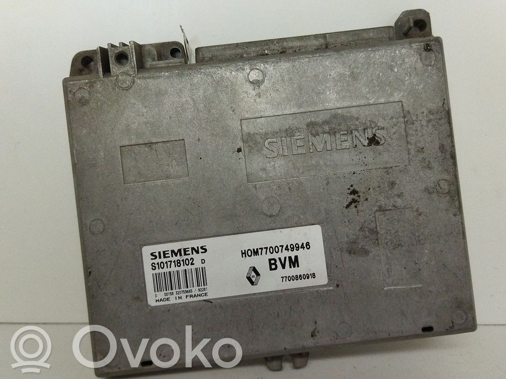 Renault Clio I Engine control unit/module 