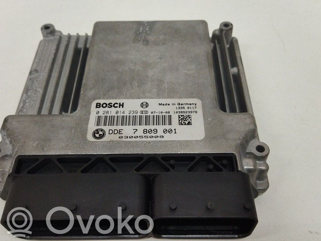 Unidad de control/módulo del motor   DDE7809001