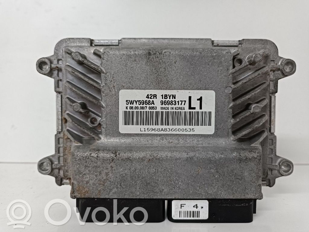 Engine control unit/module   96983177,5WY5968A