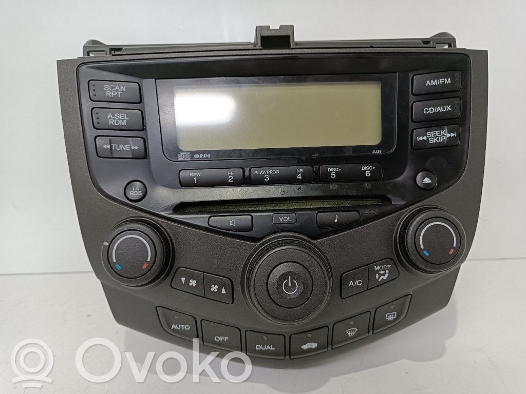 Honda Accord Panel / Radioodtwarzacz CD/DVD/GPS 