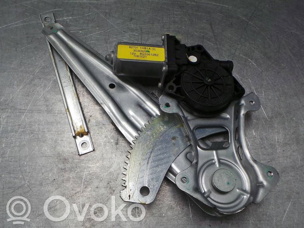 Nissan Note (E11) Galinio el. lango pakėlimo mechanizmas be varikliuko 