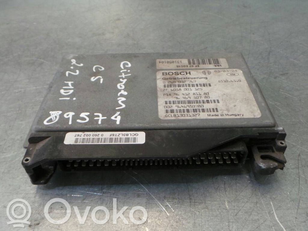 Getriebesteuergerät TCU   0260002767,ZF6058001125