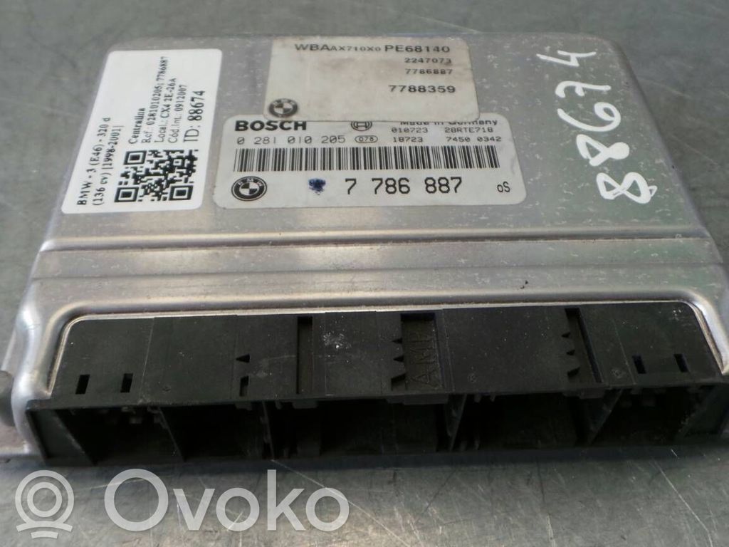Suspension control unit/module   0281010205,13617786887,7786887,912007
