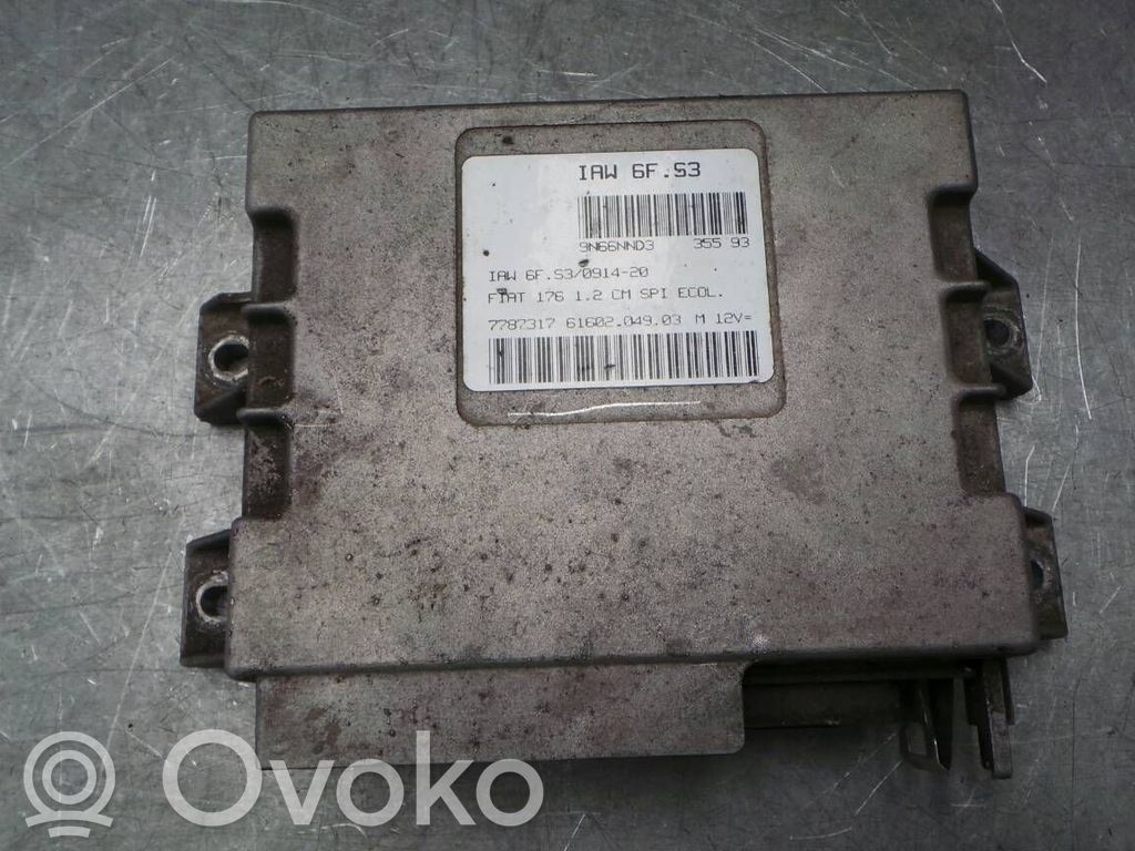 Fiat Punto (176) Engine control unit/module 