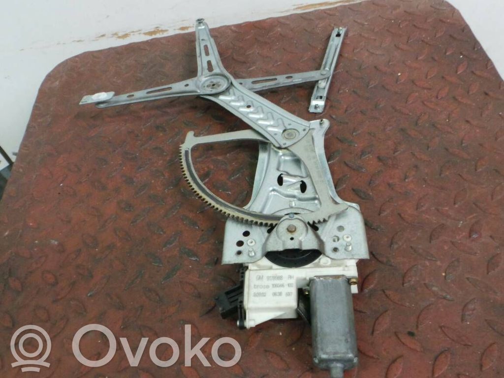 Opel Vectra C Etuikkunan nostomekanismi ilman moottoria 