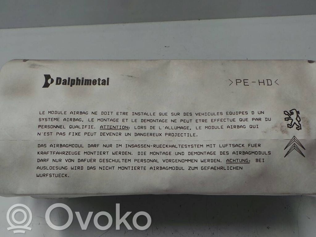 Passenger airbag   9651116380,1707026