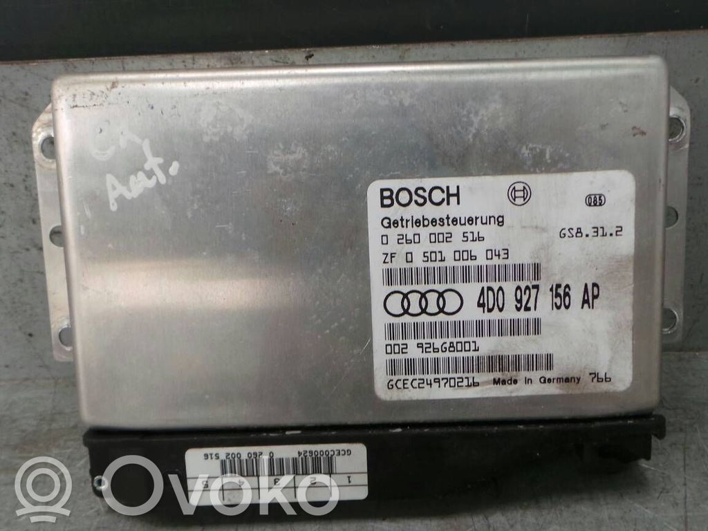 Audi A8 S8 D2 4D Gearbox control unit/module 