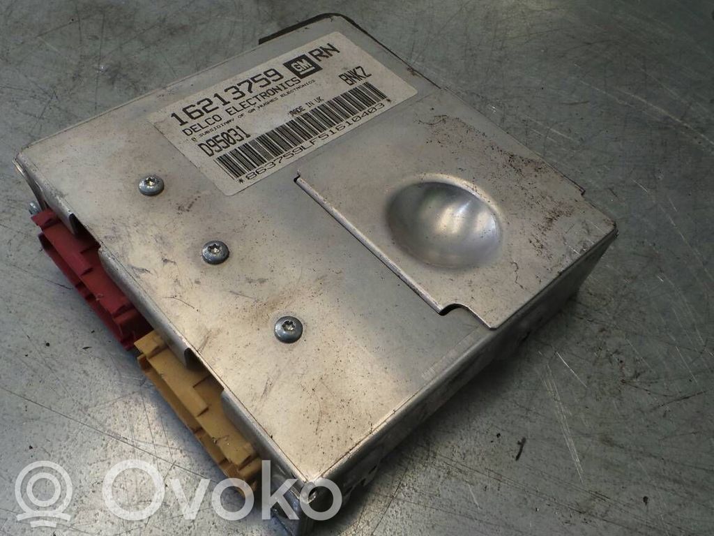 Moottorin ohjainlaite/moduuli   16213759