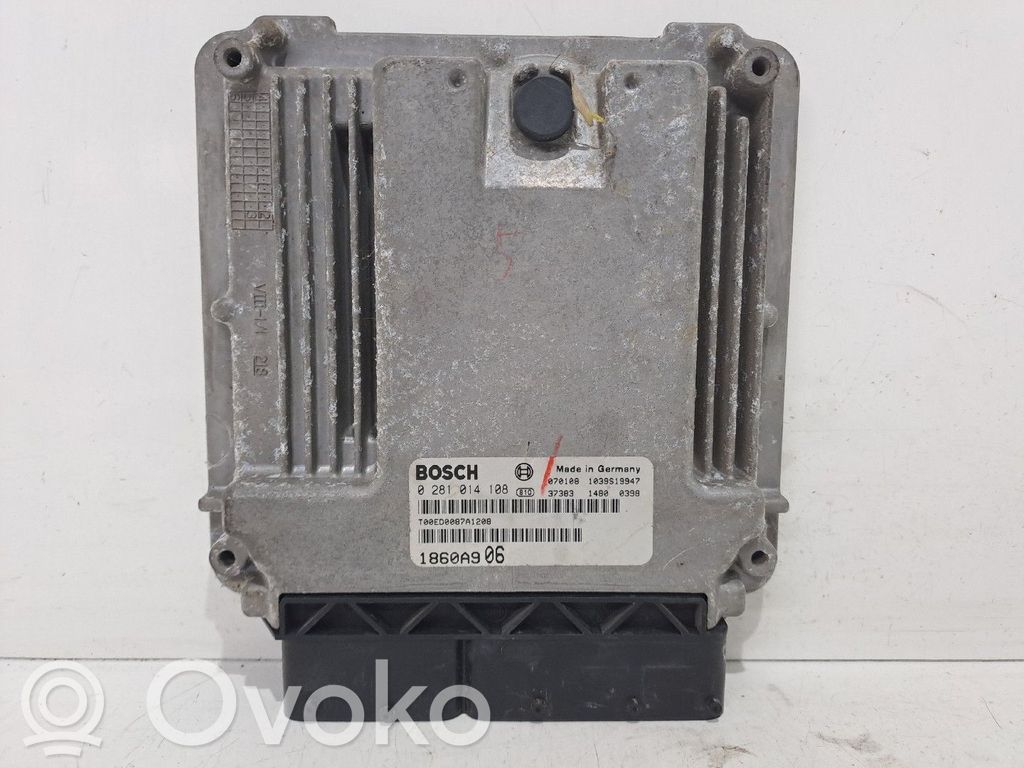 Engine control unit/module   1860A906,0281014108