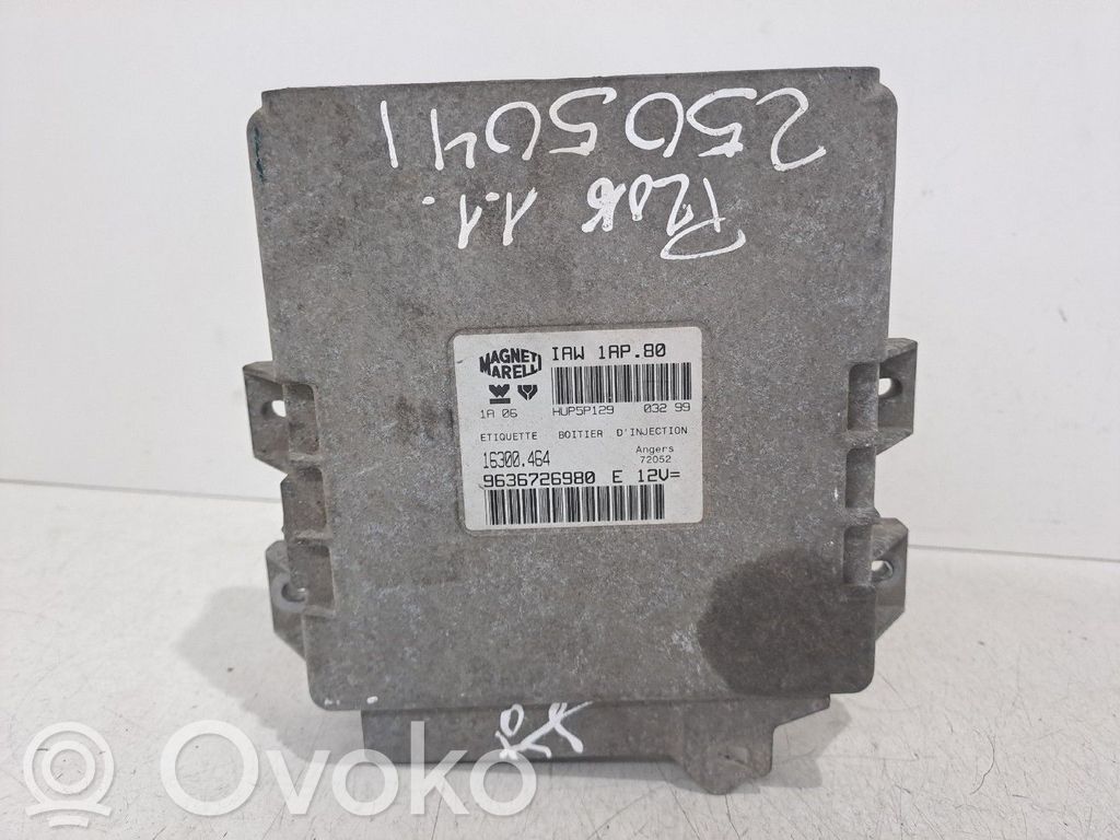 Engine control unit/module   9636726980,IAW1AP80