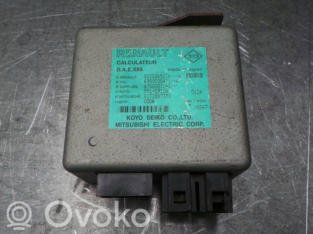 Steering rack control module   8200265136,99119106
