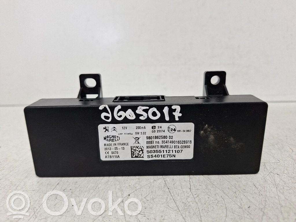Bluetooth control unit module   9801862580