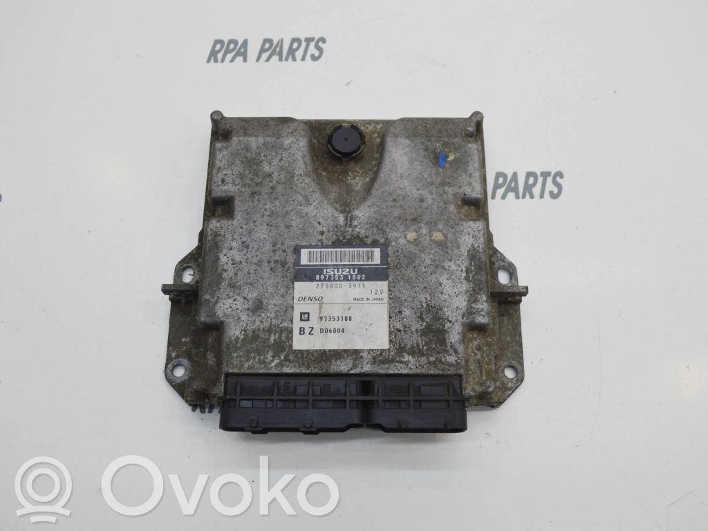Opel Signum Engine control unit/module 