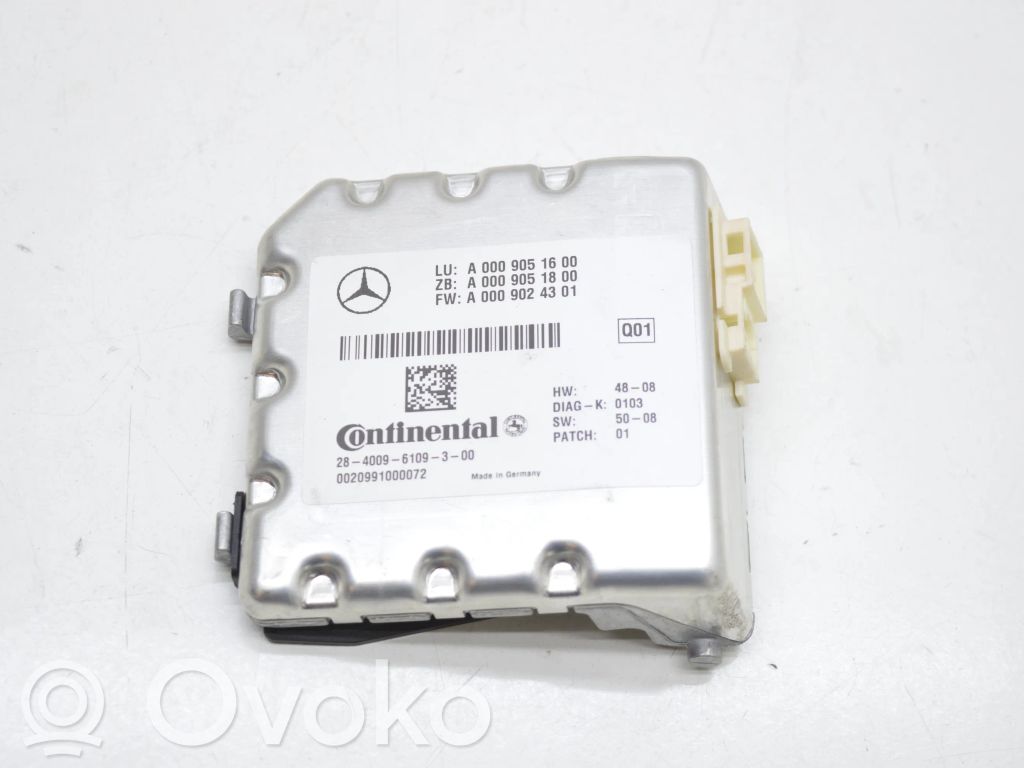 Mercedes-Benz S W221 Kamera szyby przedniej / czołowej 