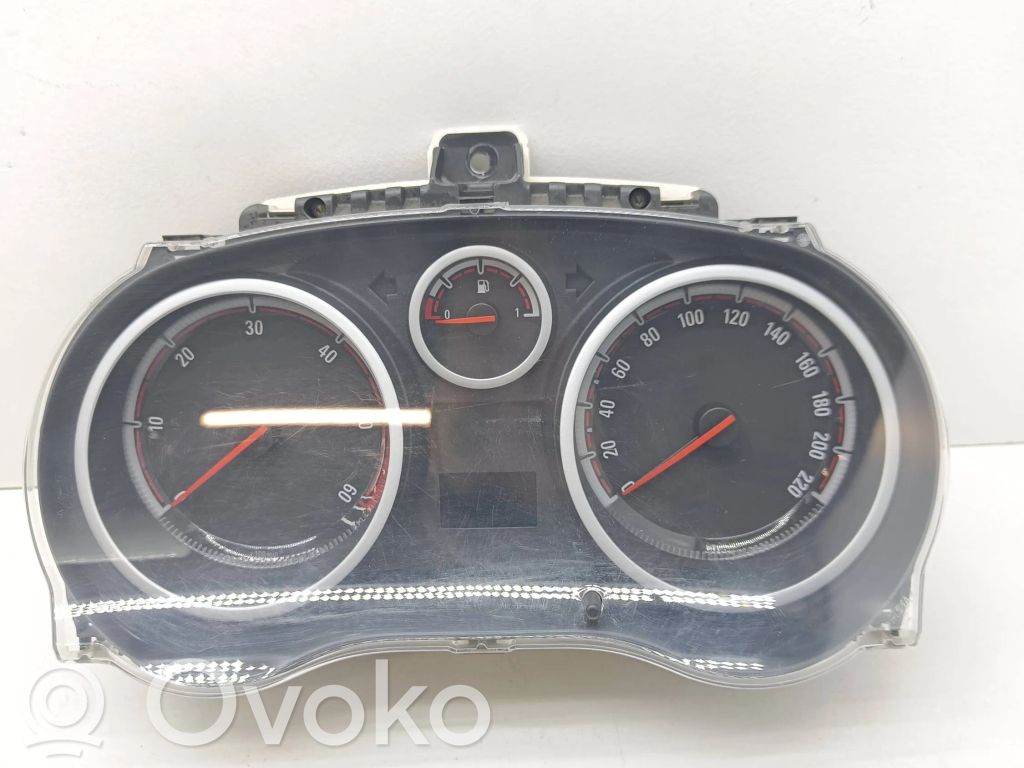 Opel Corsa D Speedometer (instrument cluster) 