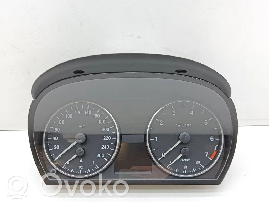 BMW 3 E90 E91 Velocímetro (tablero de instrumentos) 