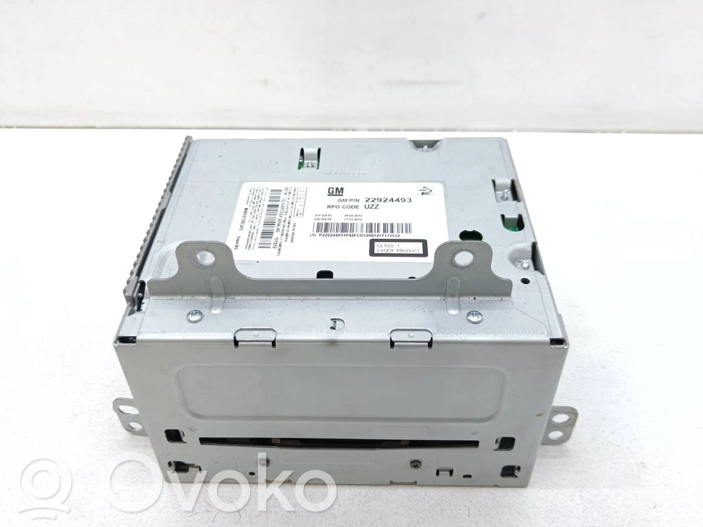Opel Zafira C Radio/CD/DVD/GPS head unit 