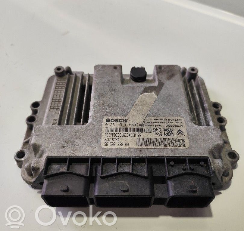 Engine control unit/module   9659823880,0281011560,EDC16C34