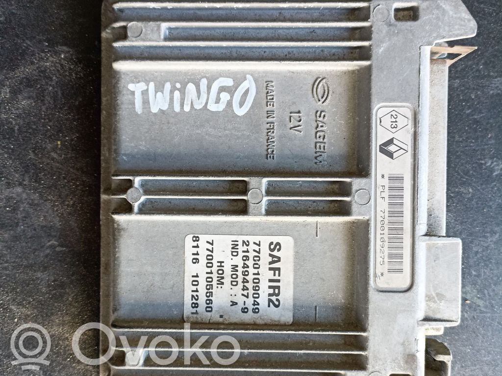 Renault Twingo I Engine control unit/module 