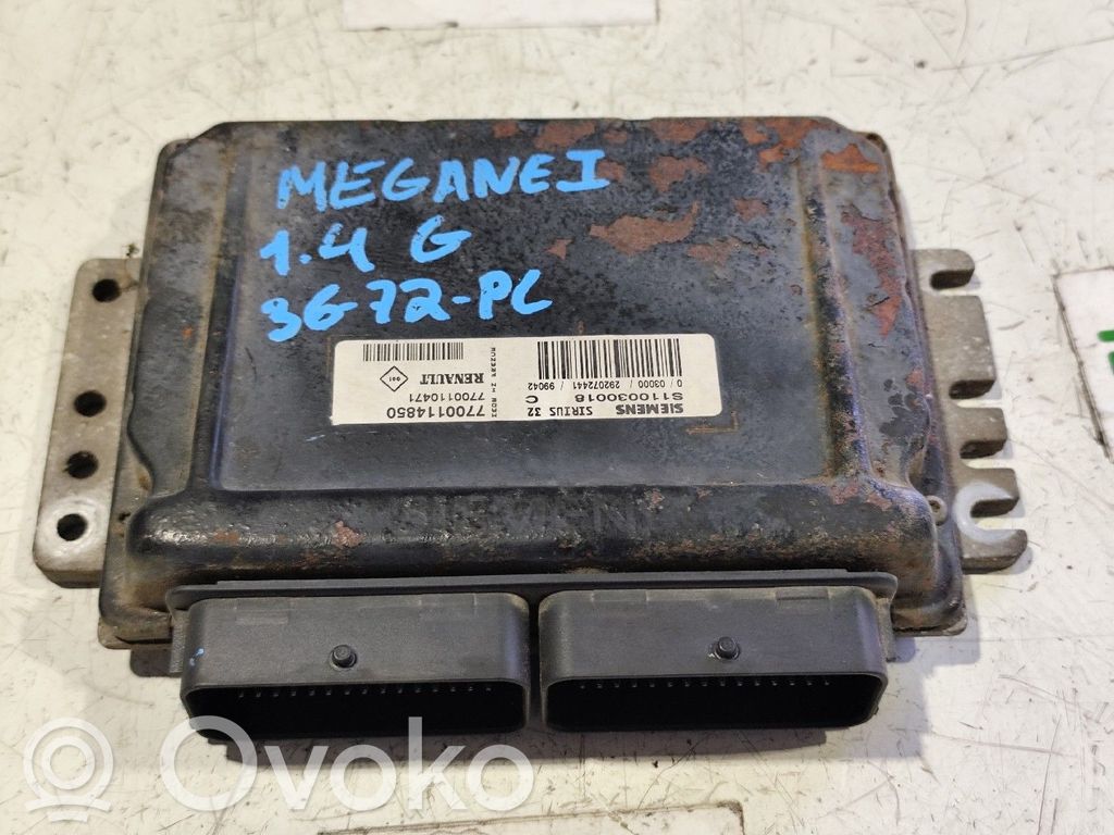 Renault Megane I Engine control unit/module 