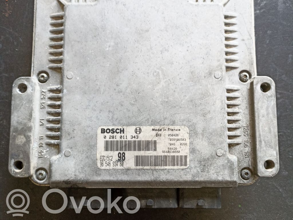 Peugeot Expert Engine control unit/module 