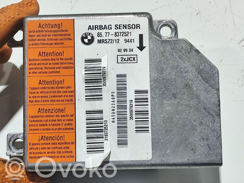 BMW 3 E46 Sterownik / Moduł Airbag 