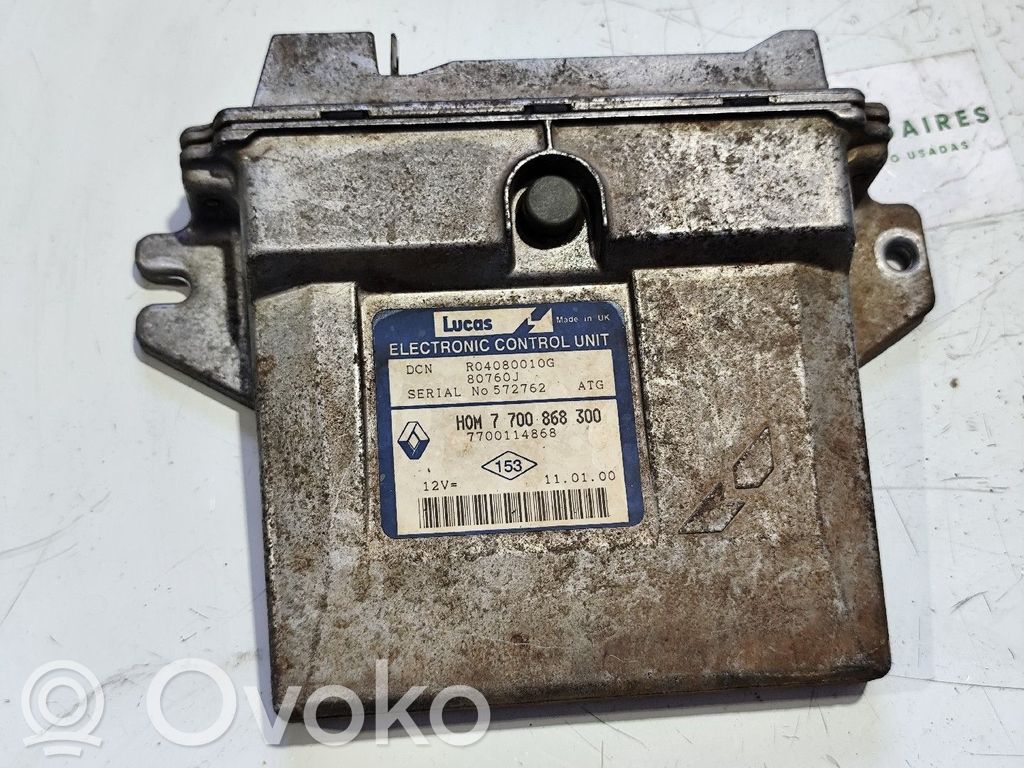 Engine control unit/module   7700868300,7700114868
