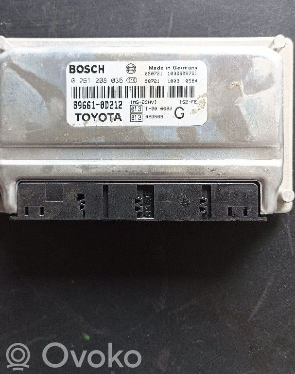 Toyota Yaris Engine control unit/module 