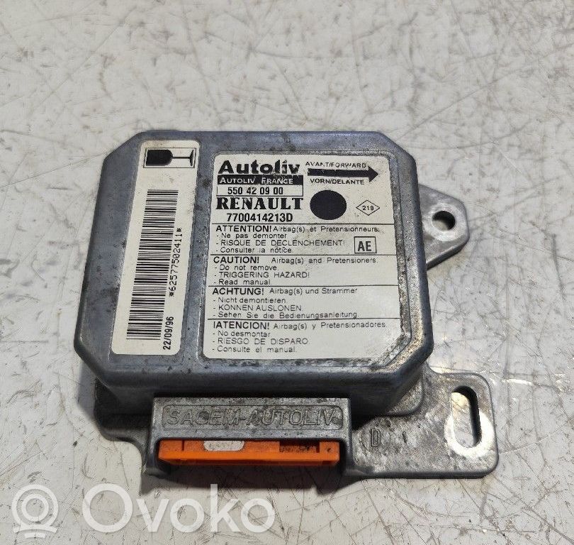 Module de contrôle airbag   7700414213D,550420900