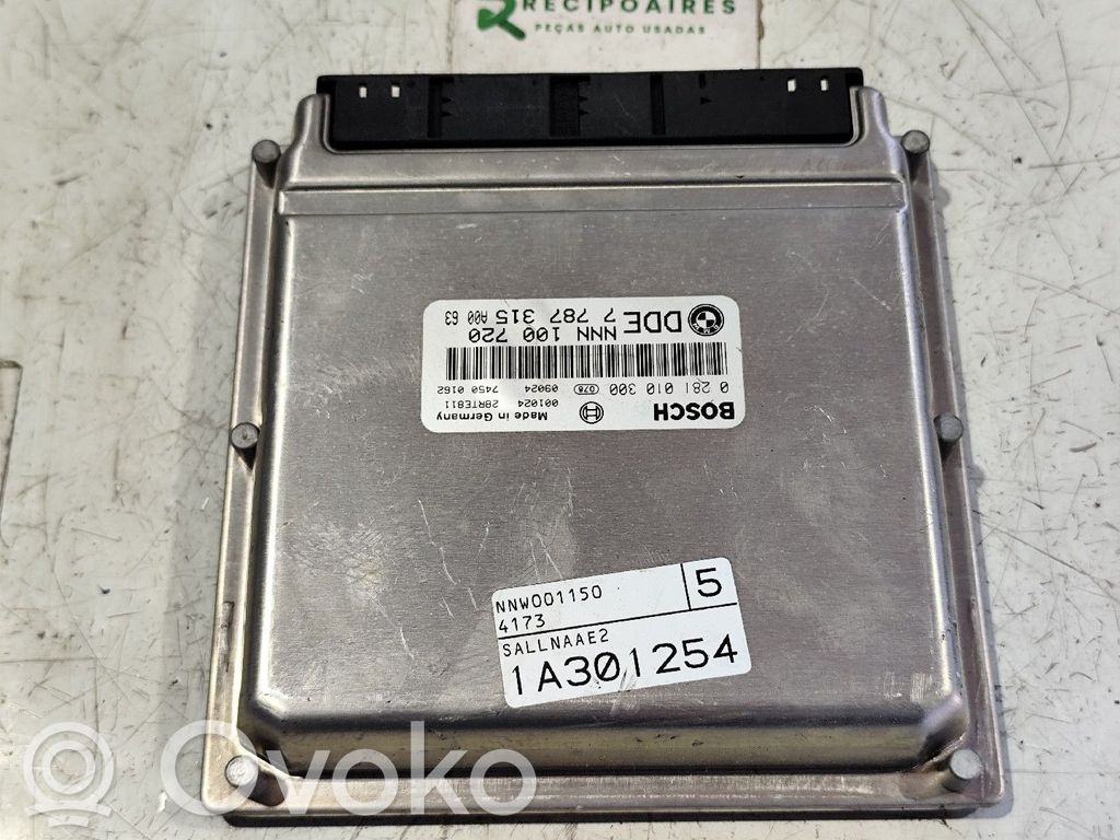 Engine control unit/module   0281010300,7787315,NNN100720