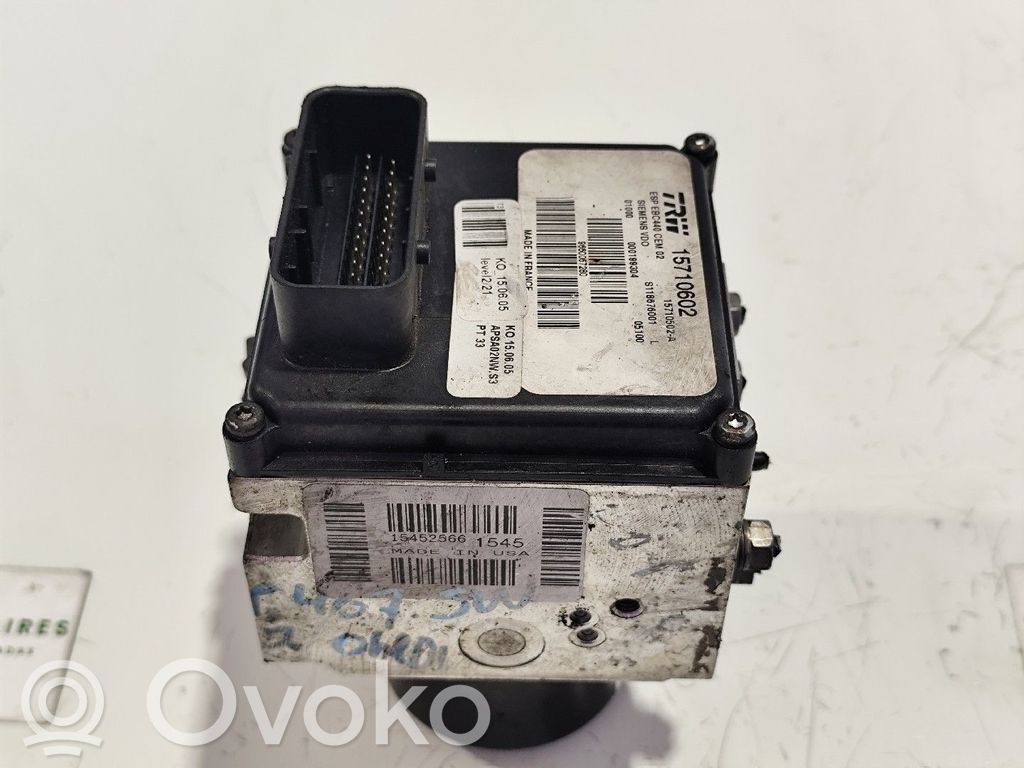 ABS-pumppu   15710602,15710502A,S118676001
