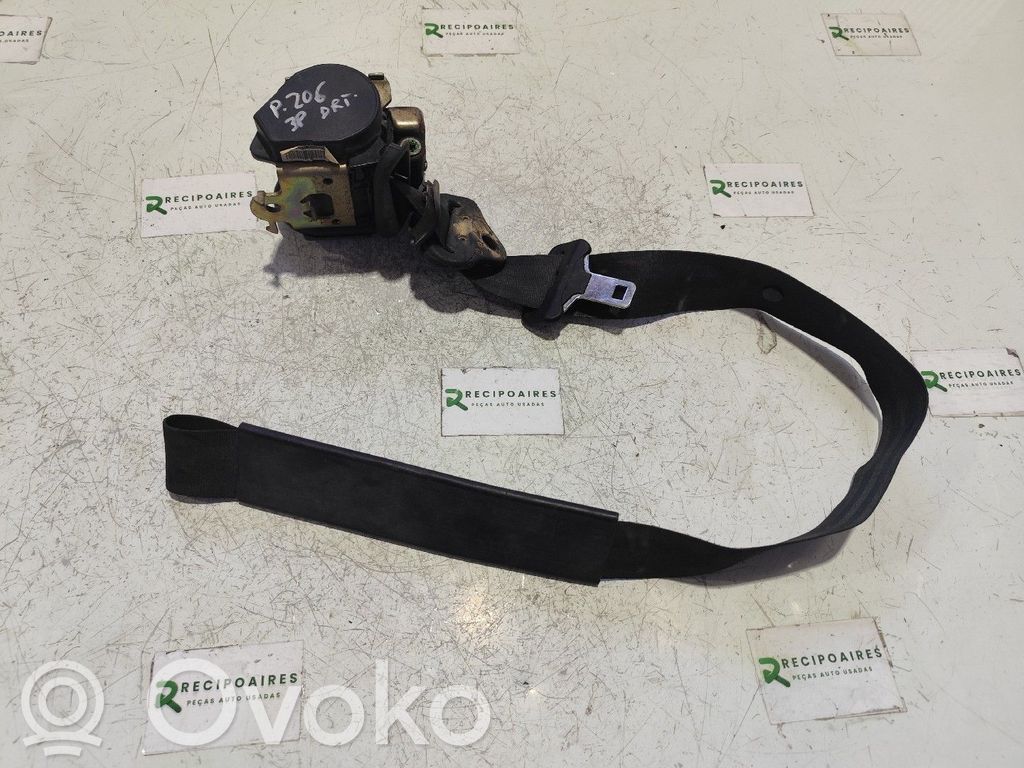 Peugeot 206 CC Cinturón delantero 