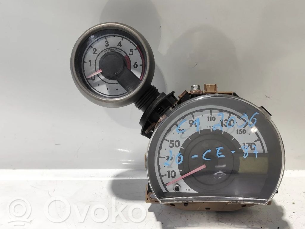 Speedometer (instrument cluster)   838000H031