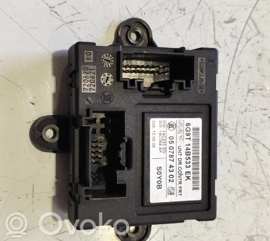 Unidad de control/módulo de la puerta   6G9T14B533EK,6G9T14B533EK