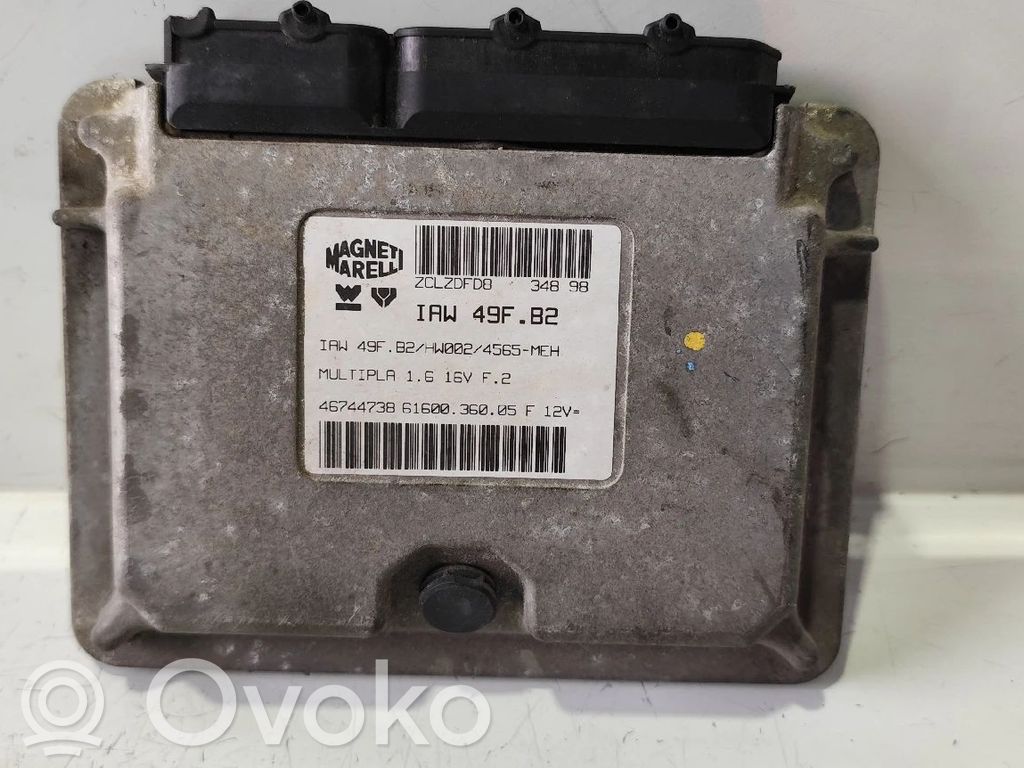 Engine control unit/module   IAW49F82,46744738,6160036005F