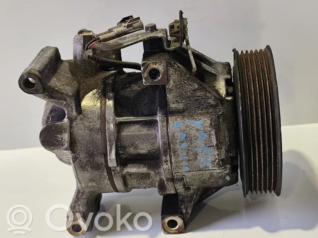 Toyota Yaris Kompresor / Sprężarka klimatyzacji A/C 