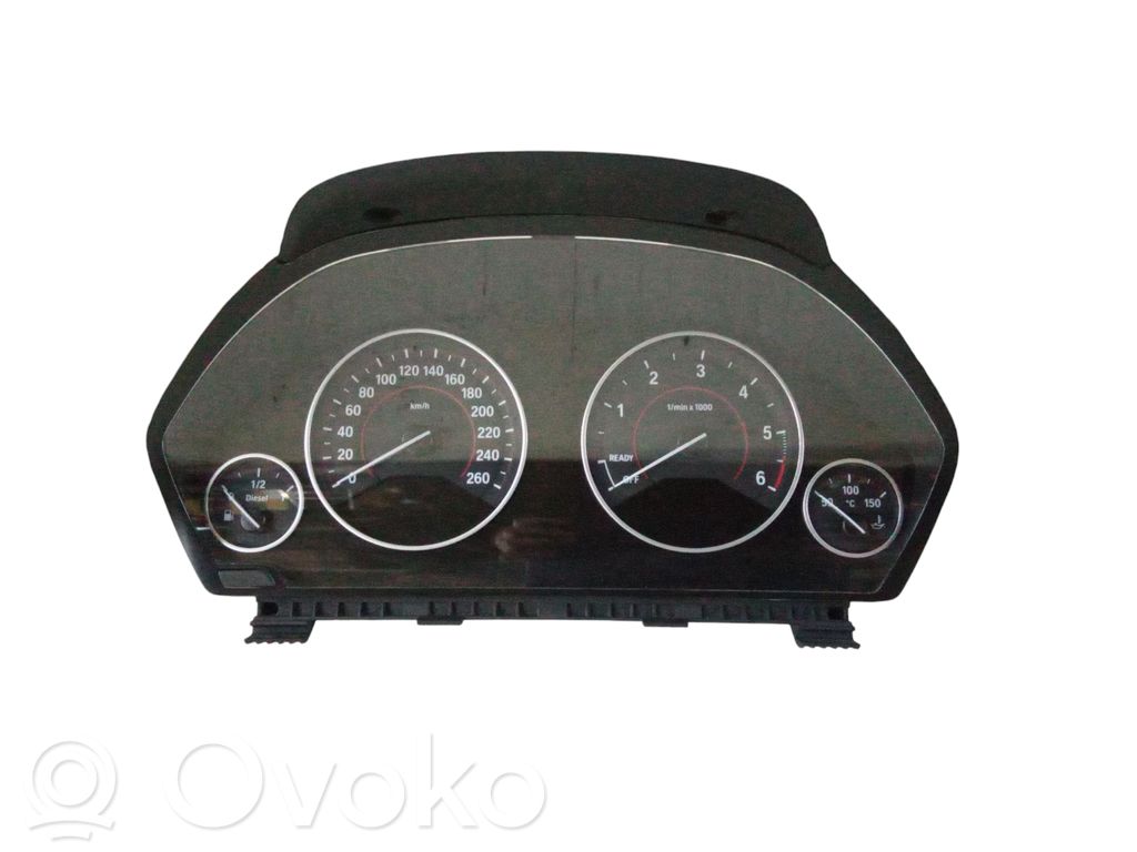 BMW 3 F30 F35 F31 Speedometer (instrument cluster) 