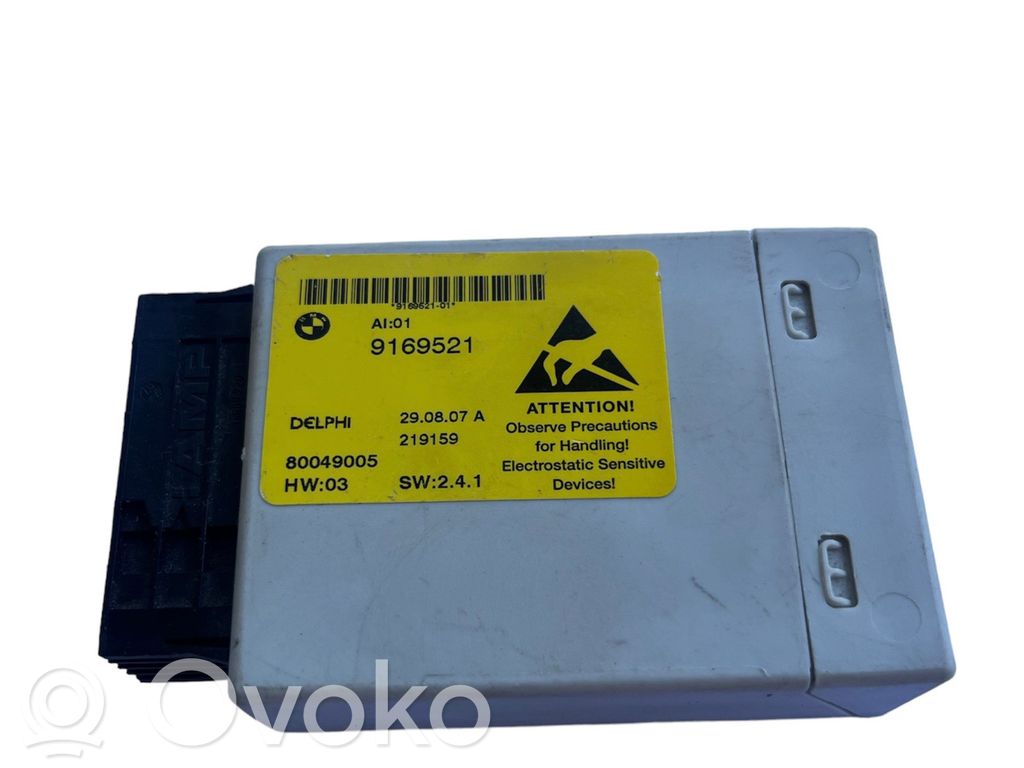 BMW 5 E60 E61 Centrālās konsoles vadības bloks 